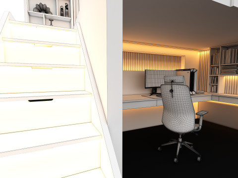 Bunk Bed for Teenager BB1 Modèle 3D
