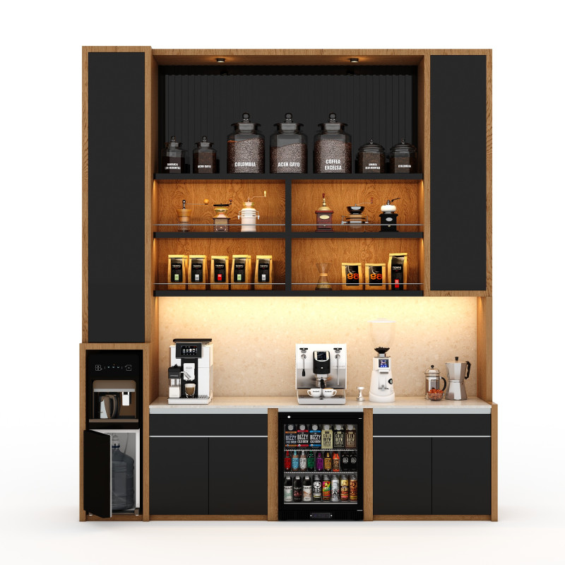 Coffee Corner CC2 3D-Modell .c4d .max .obj .3ds .fbx .stl .blend 