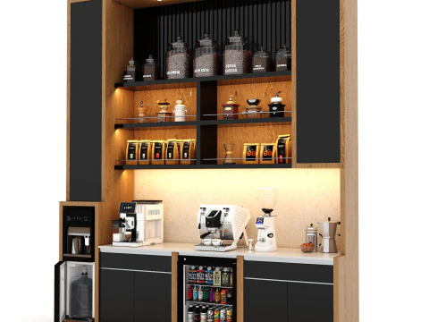 커피코너CC2 3D 모델