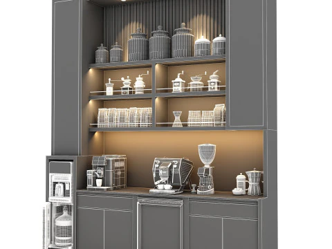 커피코너CC2 3D 모델