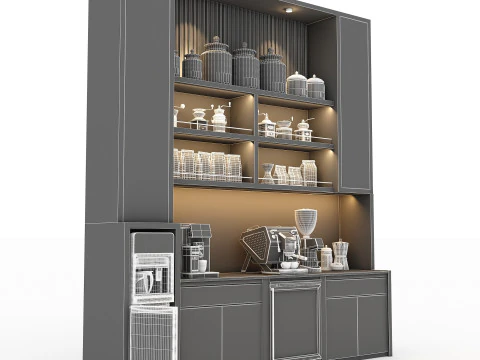 커피코너CC2 3D 모델