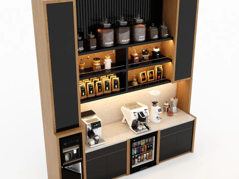 커피코너CC2 3D 모델