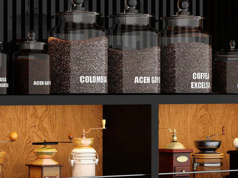 커피코너CC2 3D 모델