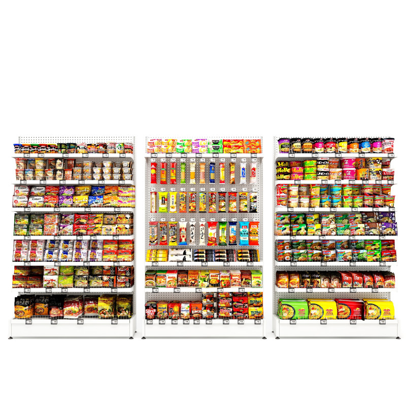 Ramens and Noodles Display LB25 3D Model .c4d .max .obj .3ds .fbx .stl .blend 