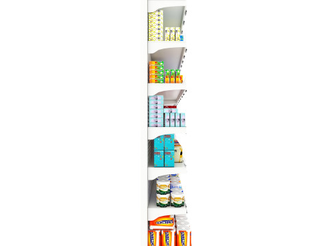 Tissue and Toilet Papers Display LB26 Model 3D