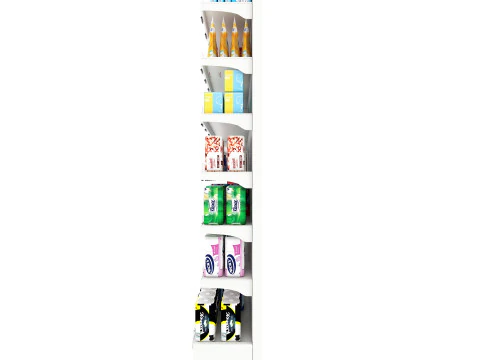 Tissue and Toilet Papers Display LB26 3D Model