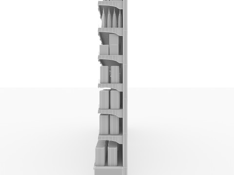 Tissue and Toilet Papers Display LB26 Model 3D
