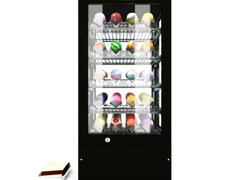 Macarons Display LB27 3Dモデル
