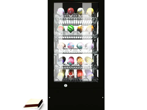 Macarons Display LB27 3D Model