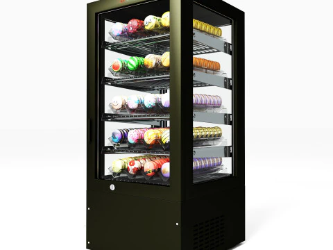 Macarons Display LB27 3D Model