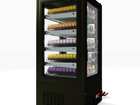 Macarons Display LB27 3Dモデル