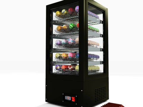 Macarons Display LB27 3D Model