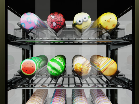 Macarons Display LB27 3Dモデル