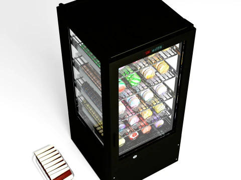 Macarons Display LB27 3D Model