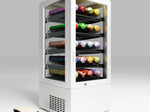 Macarons Display LB27 3D Model