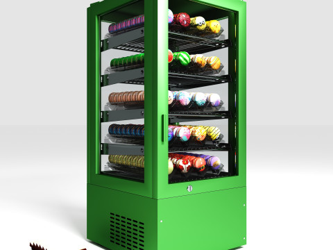 Macarons Display LB27 3Dモデル