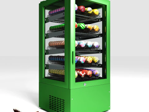 Macarons Display LB27 3D Model