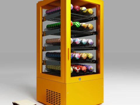 Macarons Display LB27 3D Model
