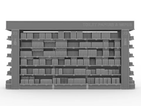 Etalase 01 SC01 Model 3D