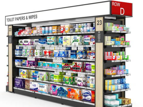 Etalase 01 SC01 Model 3D