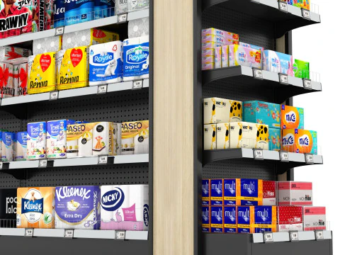 Etalase 01 SC01 Model 3D