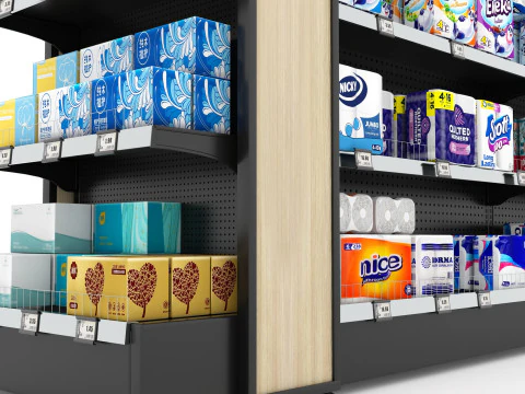 Etalase 01 SC01 Model 3D