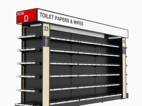 Etalase 01 SC01 Model 3D