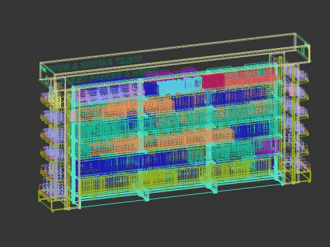 Etalase 01 SC01 Model 3D