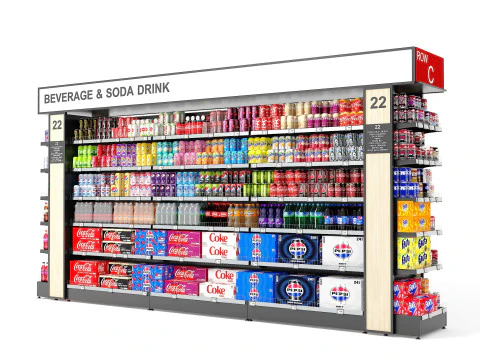 Вітрина 02 SC02 3D Модель