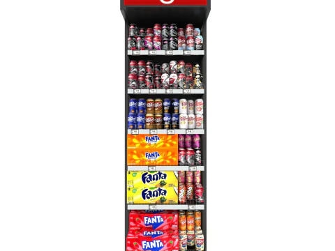 Вітрина 02 SC02 3D Модель