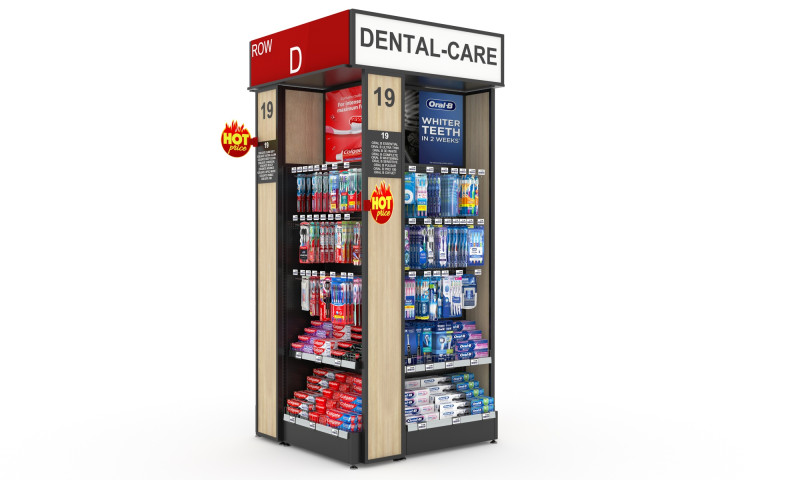 Showcase 04 SC04 3D Модель .c4d .max .obj .3ds .fbx .stl .blend 