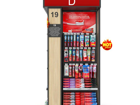 쇼케이스 04 SC04 3D 모델