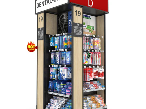 쇼케이스 04 SC04 3D 모델