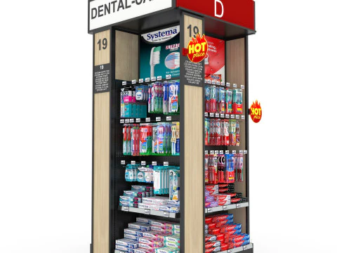 쇼케이스 04 SC04 3D 모델