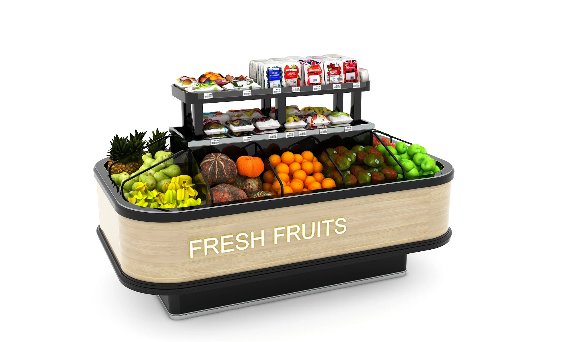 Vitrine 05 SC05 Modelo 3D .c4d .max .obj .3ds .fbx .stl .blend 