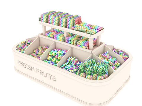 Vitrine 05 SC05 Modelo 3D