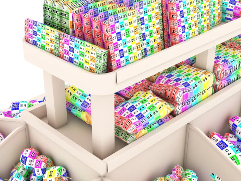 Vitrine 05 SC05 Modelo 3D