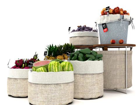 Etalase 07 SC07 Model 3D