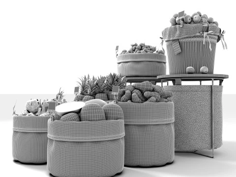 Etalase 07 SC07 Model 3D