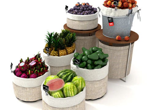 Etalase 07 SC07 Model 3D