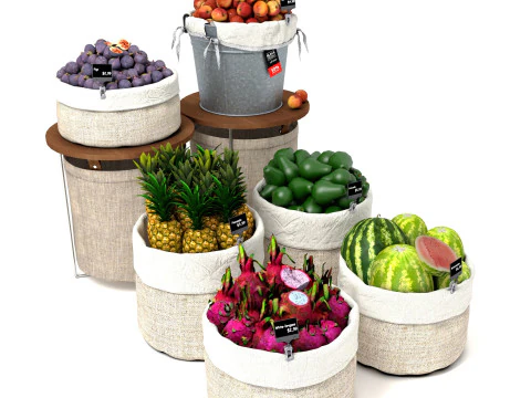 Etalase 07 SC07 Model 3D