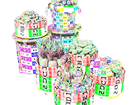 Etalase 07 SC07 Model 3D