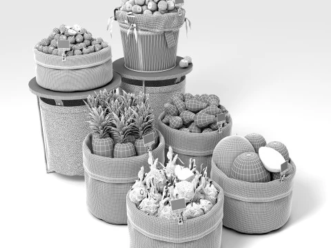 Etalase 07 SC07 Model 3D