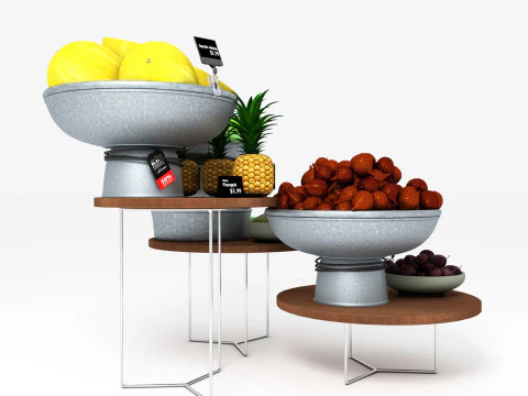 Etalase 08 SC08 Model 3D