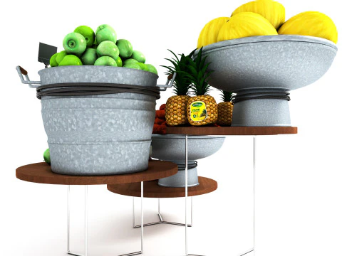 Etalase 08 SC08 Model 3D