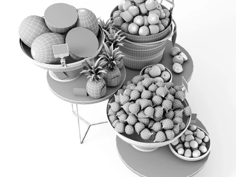 Etalase 08 SC08 Model 3D