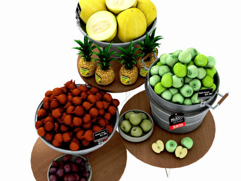 Etalase 08 SC08 Model 3D