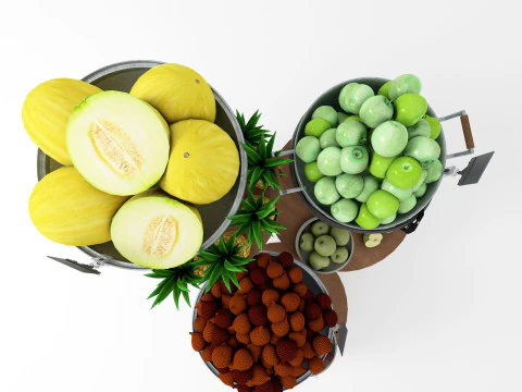 Etalase 08 SC08 Model 3D