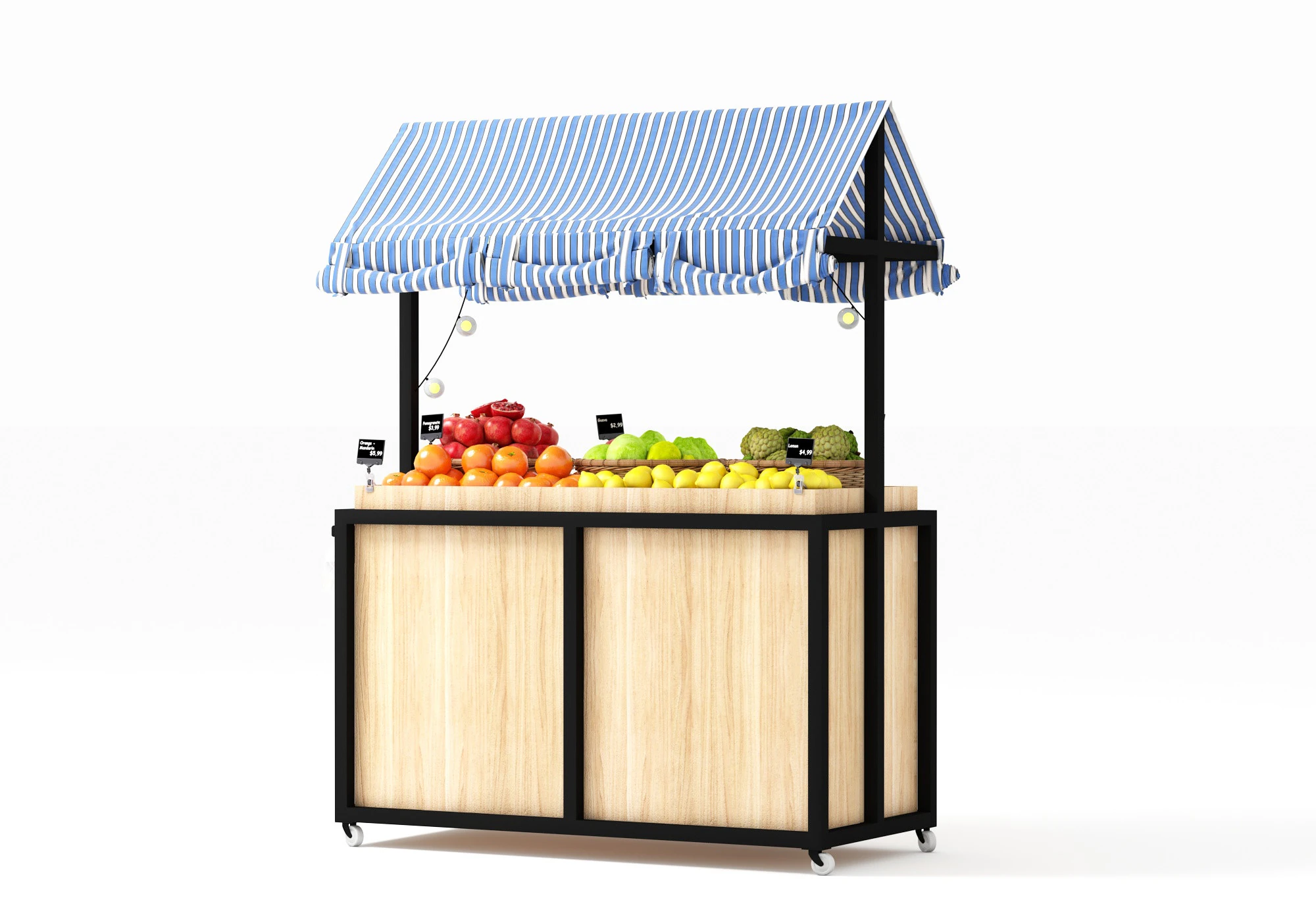 Vitrine 09 SC09 Modelo 3D .c4d .max .obj .3ds .fbx .stl .blend 