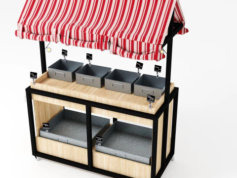 Vitrine 10 SC10 Modèle 3D